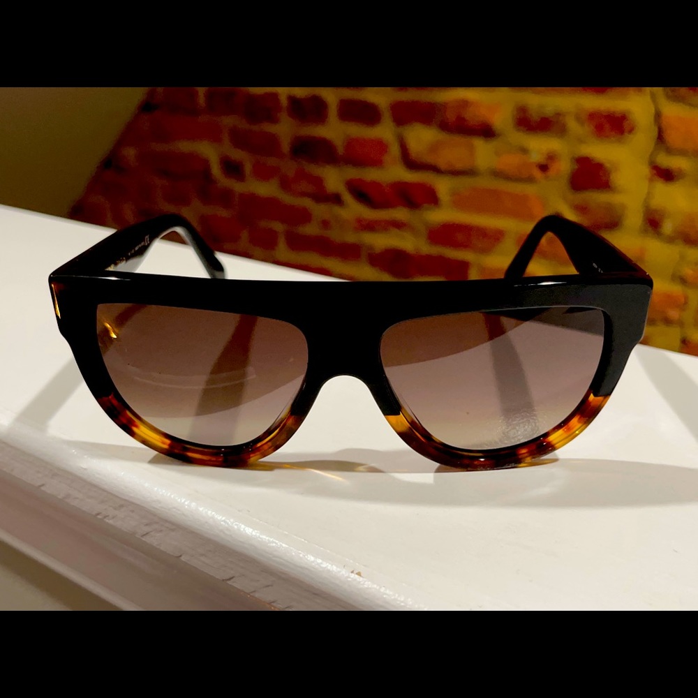 Celine Universal Fit Flat Top sunglasses, includes case & box.